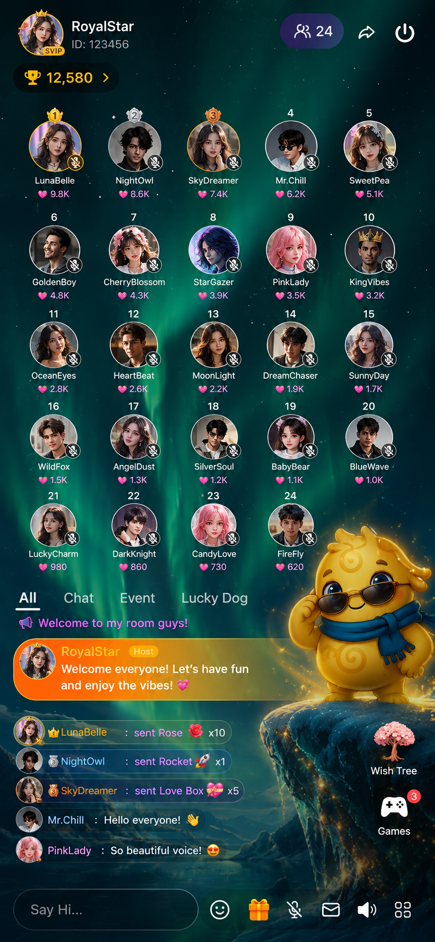 App Screen